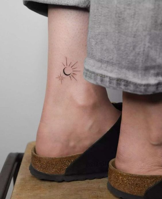 Explore 23 Unique Sun and Moon Tattoo Ideas for : Simple, Minimalist & Matching Designs for All