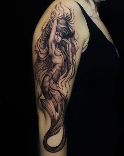 19 Siren Tattoo Goddess Ideas