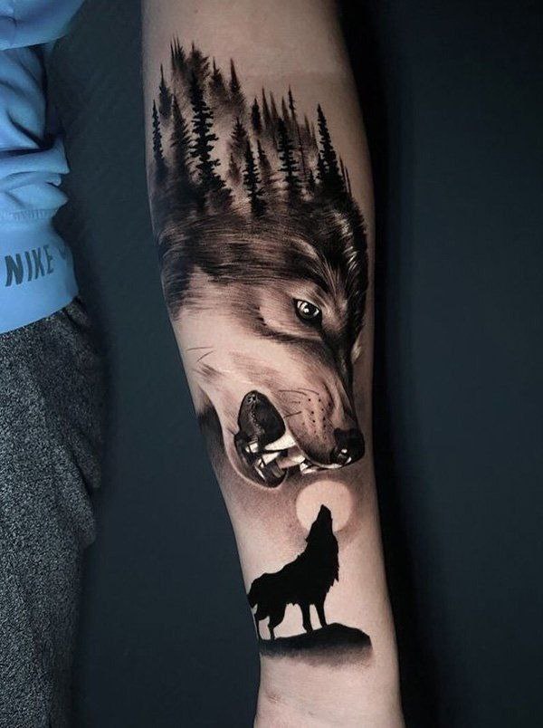 Explore 24 Stunning Realistic Wolf Tattoos for : Top Design Ideas for Forearm, Shoulder, Chest, and More