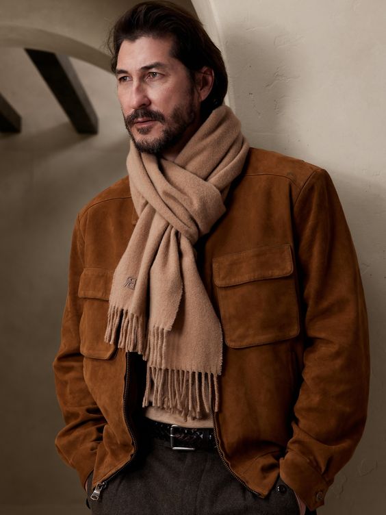 Elevate Your Style: Discover 20 Chic Men’s Outfits with Scarves for – Trendy and Timeless Looks