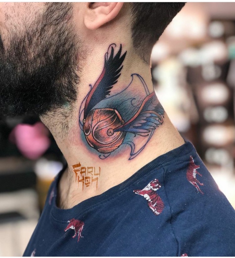 Neck tattoos for men 19 ideas