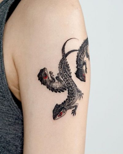 Explore 20 Unique Lizard Tattoo Ideas for : Stunning Designs for Men and Women