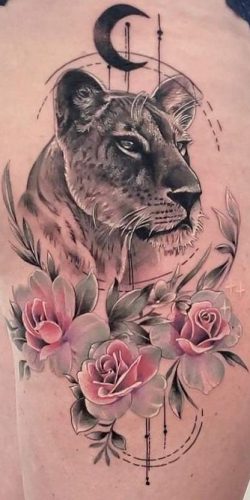 24 Lion Tattoo Half Sleeve: Showcase Power and Artistry