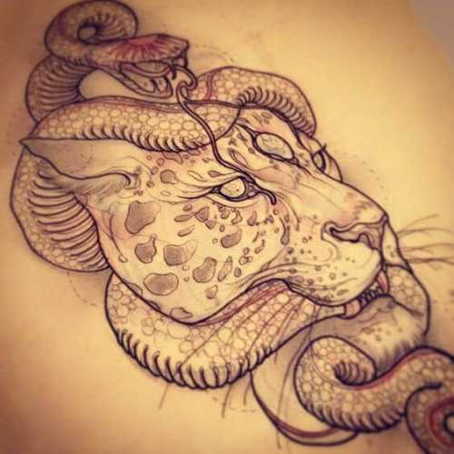 29 Snake Tattoo Design for Men Ideas