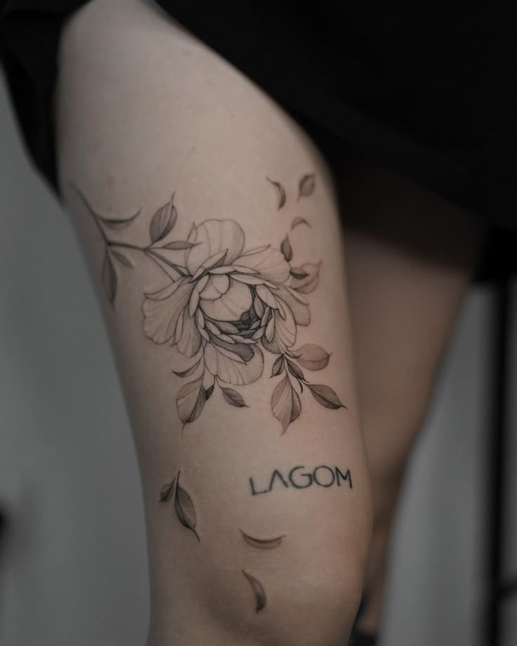 25 Ideas Peony Tattoo : Stunning Designs & Styles to Inspire Your Next Ink