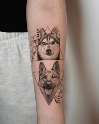 20 Husky Tattoo Ideas for