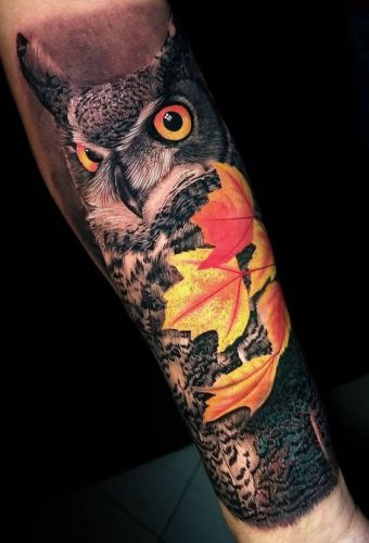 Explore 21 Stunning Owl Tattoo Designs for : Symbolism and Artistry in Ink