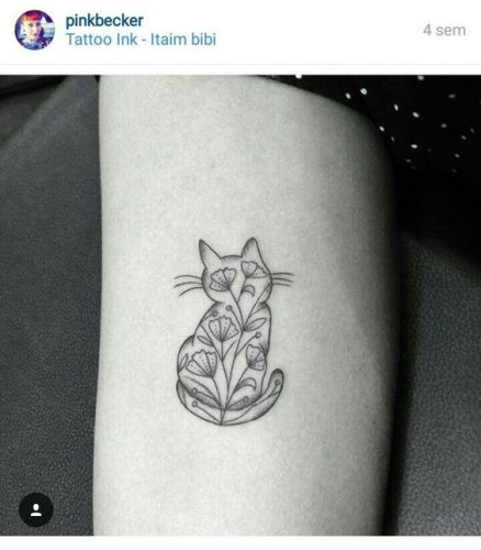27 Cat Tattoo Ideas for the Finger