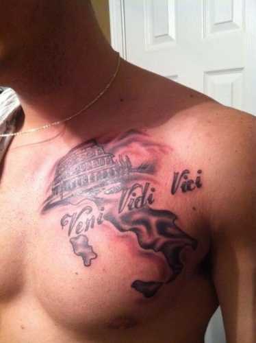 17 Veni Vidi Vici Tattoo Ideas: Empowering Phrases Inked with Pride