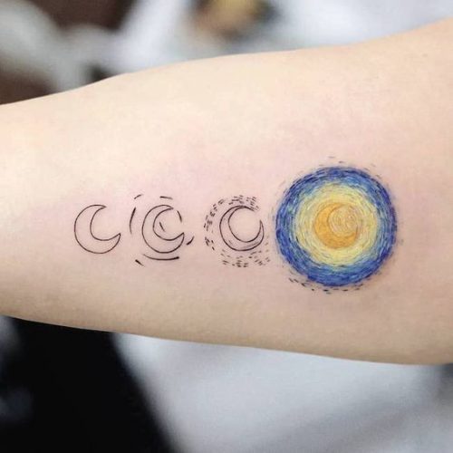Explore 19 Stunning Moon Tattoo Ideas: Designs for Men & Women – Symbolism & Artistry