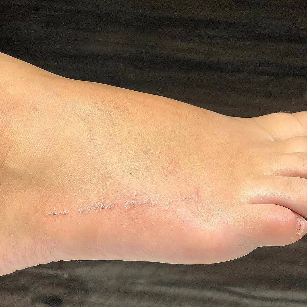 30 White Ink Tattoo Ideas for Dark Skin, Tan, Pale, Brown, Fine Line, Spider, Lightning, Healed Designs