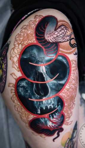 29 Mesmerizing Snake Tattoo Design Ideas