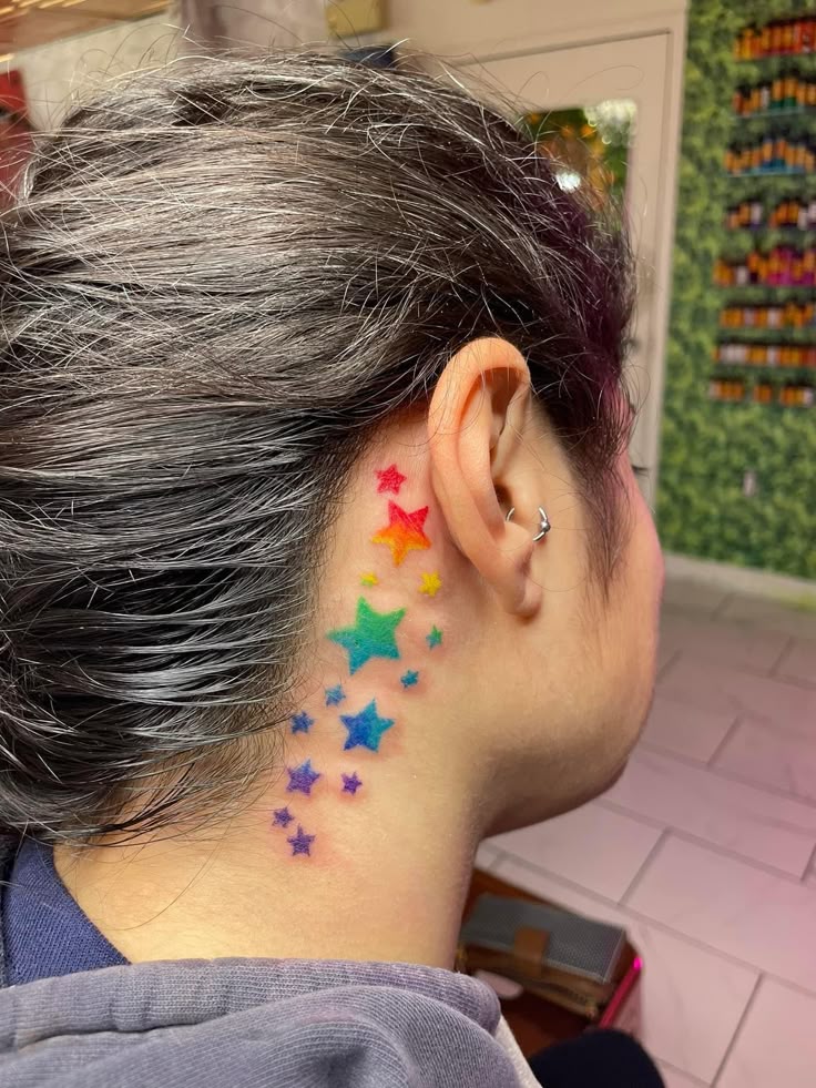 30 Behind Ear Tattoo Ideas for Men and Women Unique, Meaningful, Minimalist, Sparkle & More