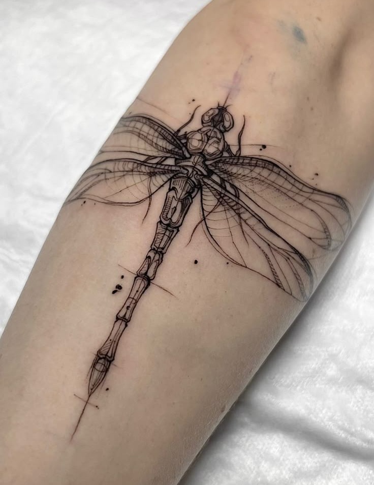 28 Ideas Dragonfly Tattoo : Designs That Soar with Style, Meaning & Personality