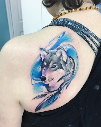 20 Husky Tattoo Ideas for
