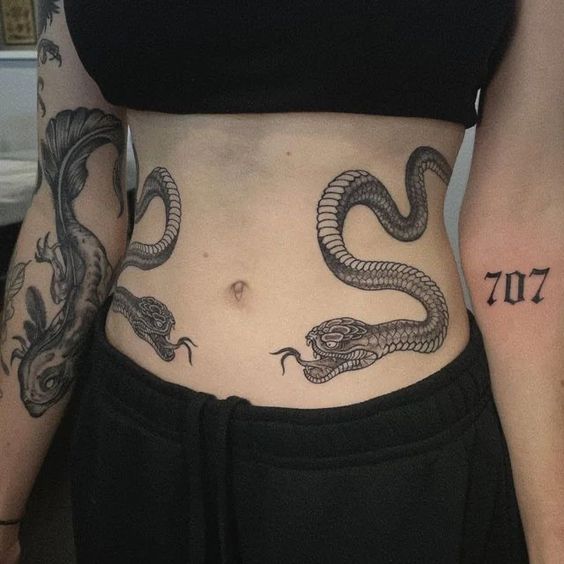 20 Unique Side Stomach Tattoo Ideas for Men & Women | Inspiring Lower Tummy Designs