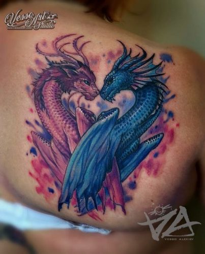 29 Fierce Dragon Tattoo Ideas for Women