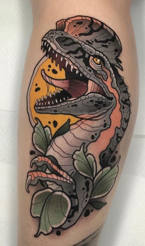 29 Dinosaur Tattoo Ideas Cute, Sleeve, Realistic, Fine Line, Flash, Neo Traditional, And More