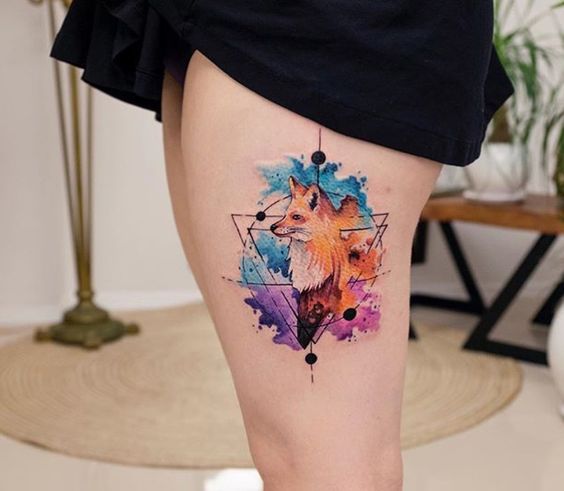 Explore 23 Stunning Geometric Fox Tattoo Ideas for : Bold Designs, Minimalist Sketches, and Unique Abstract Art