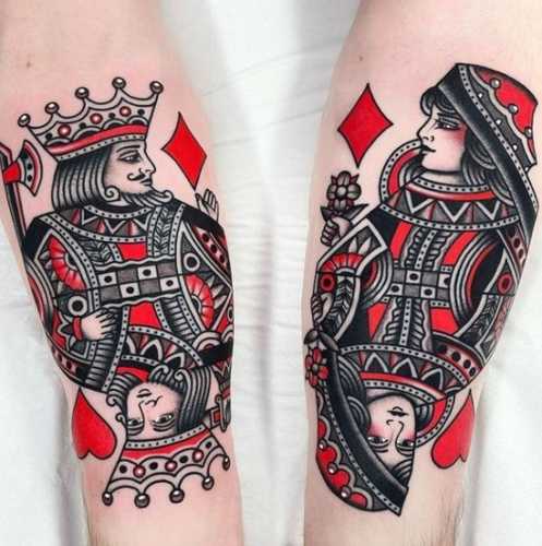 15 Queen of Hearts Tattoo Ideas: Royal Designs for Passionate Souls