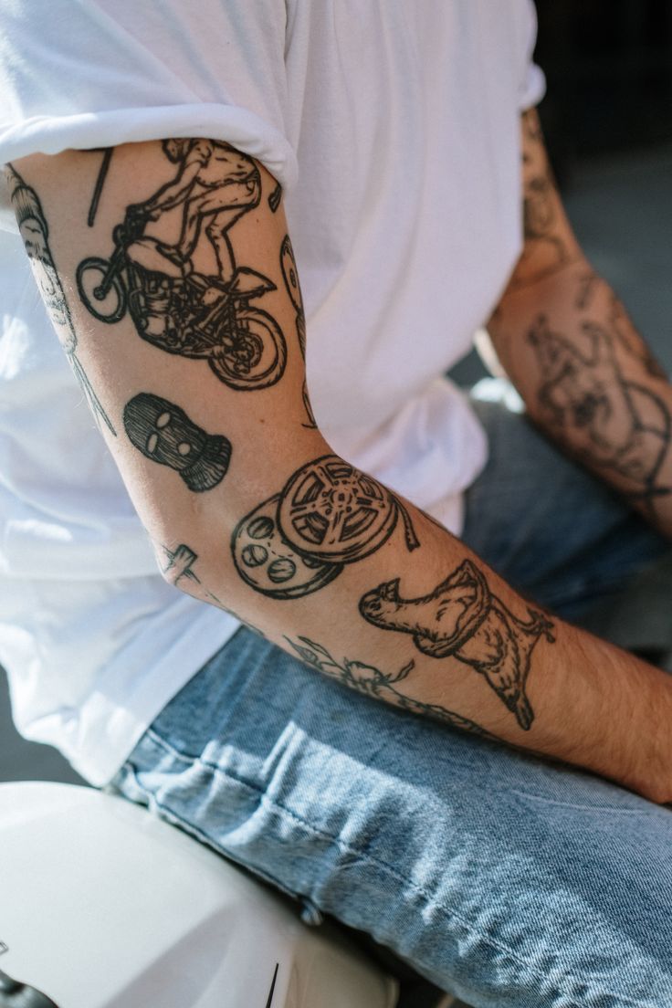 26 Arm Black Tattoo Ideas for : Bold, Stylish, and Timeless Ink