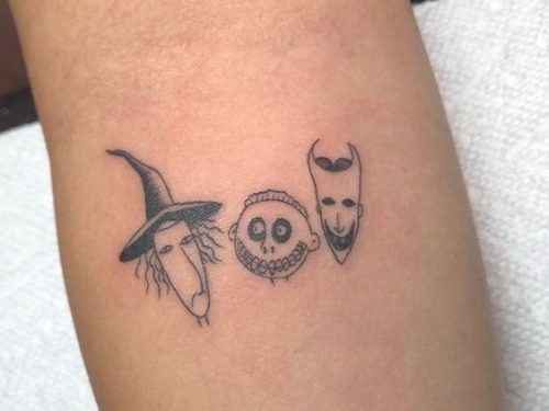 Unveiling 25 Cute Halloween Tattoo Designs: Ghosts, Ghouls, and Whimsical Wonders Get Inked!