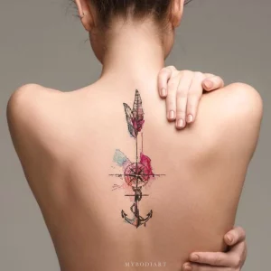 Women’s Back Tattoos with Meaning 29 ideas