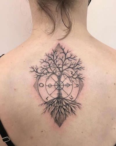 Explore 20 Unique Tree Tattoo Designs for : Symbolism & Artistry in Nature-Inspired Tattoos