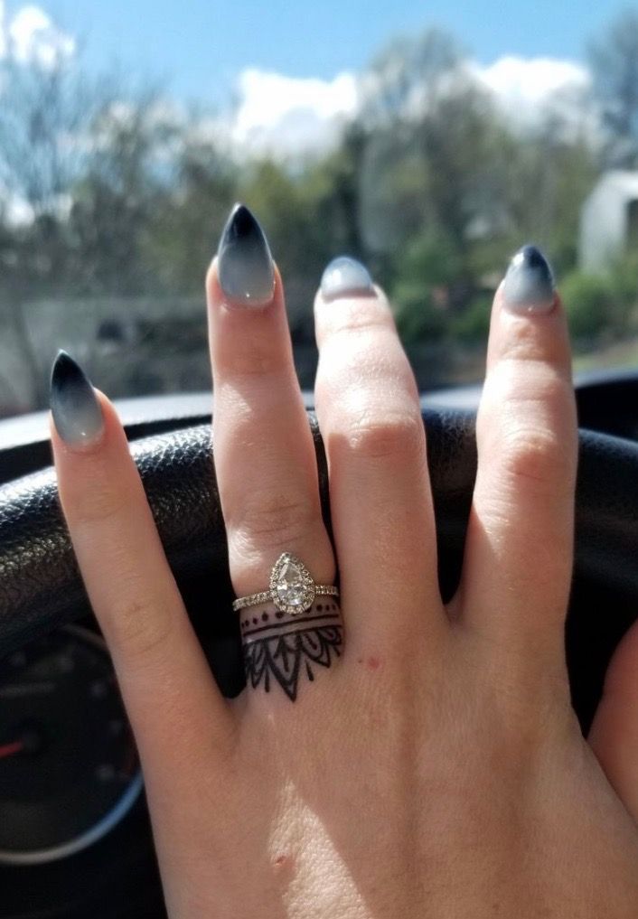 Explore 25 Unique Wedding Ring Tattoo Ideas for : Simple, Cute, Meaningful Designs