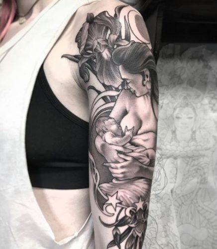 24 Mom Sleeve Tattoo Ideas: Expressing Love and Devotion in Ink