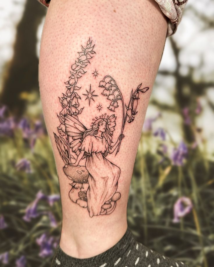 27 Fairy Tattoo Designs : Spiritual, Gothic, Fineline & Uncommon Ideas