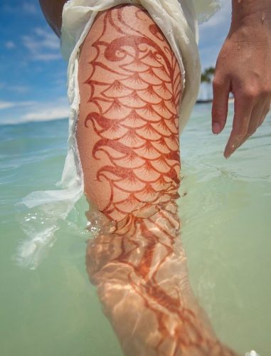 Enchanting Mermaid Scales Tattoos : Top 15 Design Ideas for Ocean-Inspired Ink