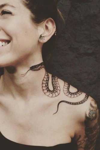 21 Snake Tattoo Neck Ideas for a Unique Touch