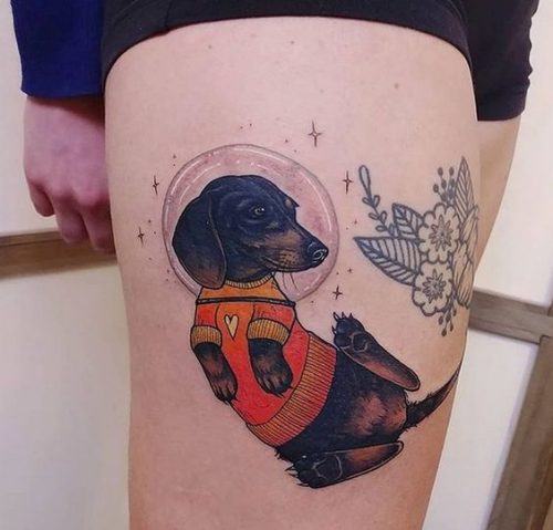 Explore 24 Unique Dachshund Tattoos – Perfect Blend of Style & Sentiment for