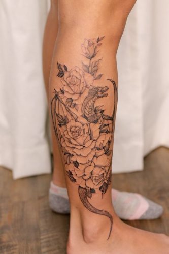 Discover the Top 15 Side Calf Tattoo Designs for Women in