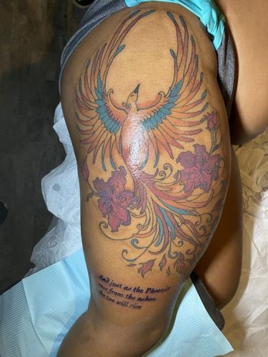 20 Long Live Tattoo Ideas for Dark Skin