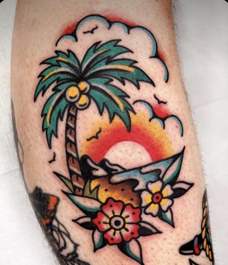 25 Palm Tree Tattoo Ideas for Women and Men Minimalist, Traditional, Forearm & Tropical Design Inspiration