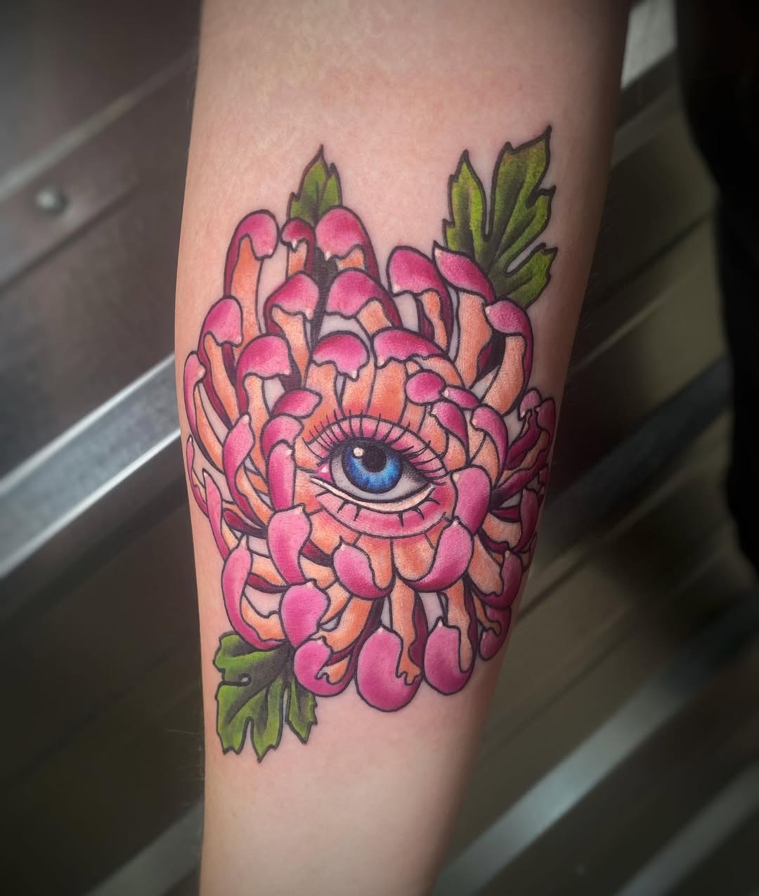 27 November Birth Flower Tattoo Ideas Featuring Chrysanthemums, Peony, Fine Line Designs