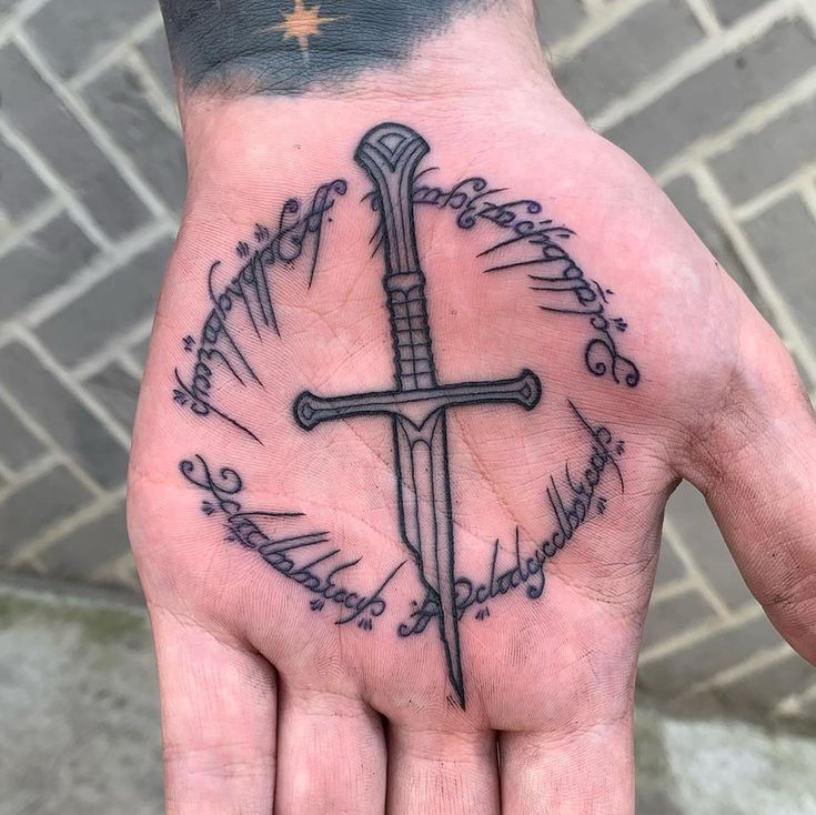 29 Lord Of The Rings Tattoo Ideas : Designs, Minimalist Symbols, Elvish Quotes, Sleeve Art