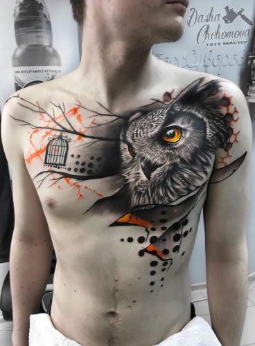 Explore 21 Stunning Owl Tattoo Designs for : Symbolism and Artistry in Ink
