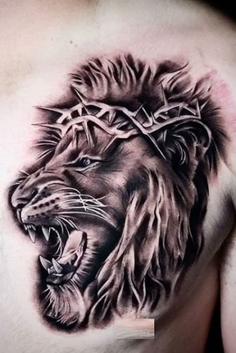 Neck Lion Tattoo: 17 Subtle and Striking Designs