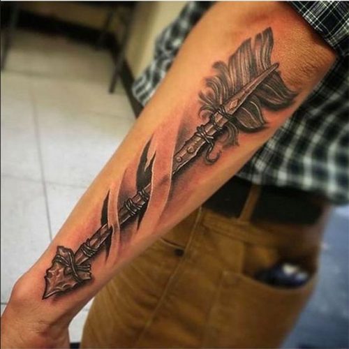 Explore 19 Unique Arrow Tattoo Ideas for : Symbolism & Design Inspirations for Men and Women