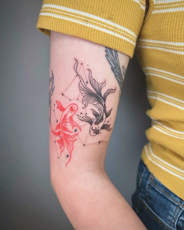 29 Pisces Tattoo Ideas : Unique Designs for Men & Women Ink for Every Style