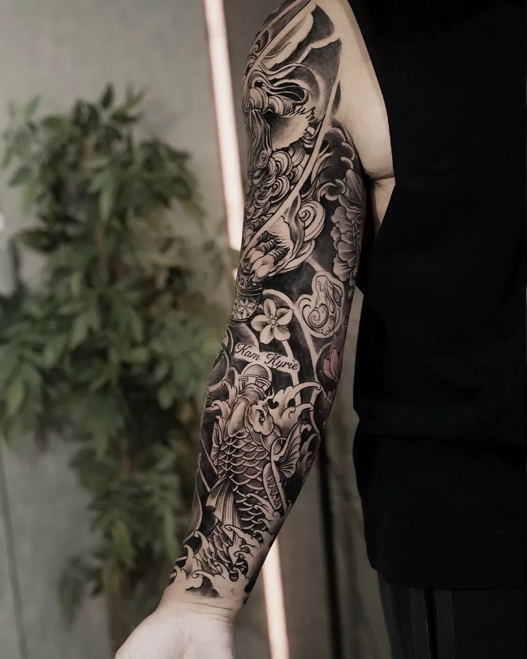 29 Forearm Tattoo Men Sleeve : Unique Stencil Ideas, Meaningful Designs, Japanese Dragon