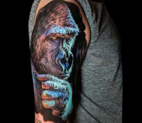 23 Gorilla Tattoo Ideas