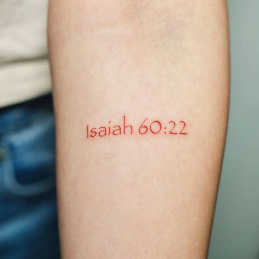 25 Bible Verse Tattoo Ideas for Men and Women Forearm, Chest, Ribs, Spine, Thigh, Sleeve
