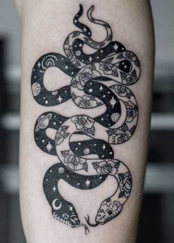 29 Snake Tattoo Design for Men Ideas