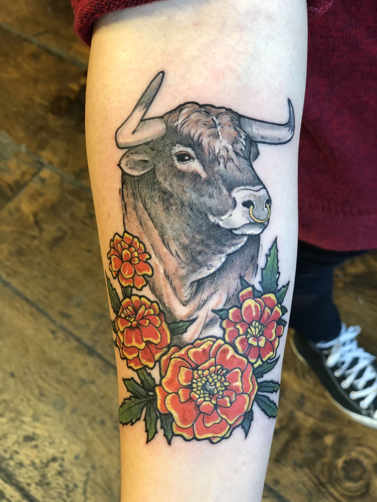 26 Bull Tattoo Ideas Powerful Designs for Men and Feminine Taurus Zodiac Styles