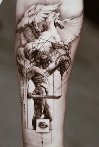 Explore 20 Stunning Angel Tattoo Designs for : From Seraphims to Cherubic Delights