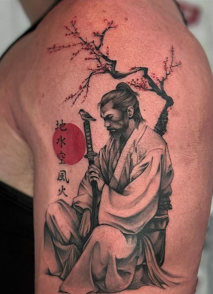26 Samurai Tattoo Ideas : Traditional Japanese Designs & More for Men s Forearm & Leg Ink